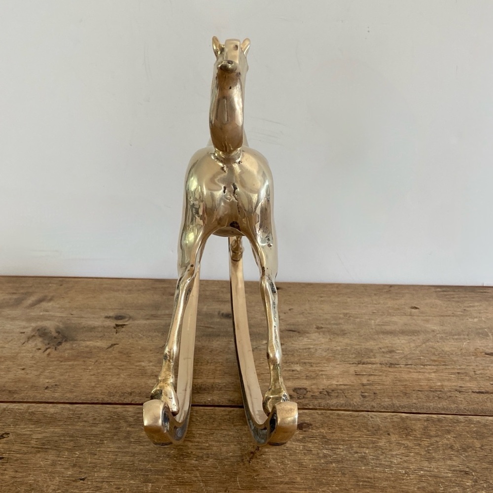 Brass Rocking Horse - Picture 8 of 10
